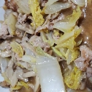 白菜と豚肉のうま煮